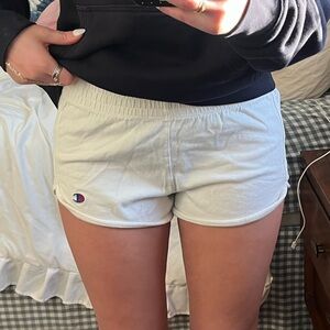 Champion Women's Athletic White Shorts